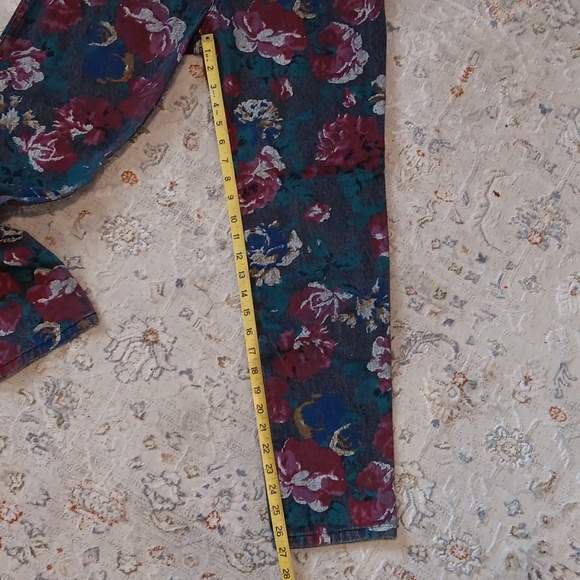 La Cetch vintage floral jeans 9 - Picture 9 of 9